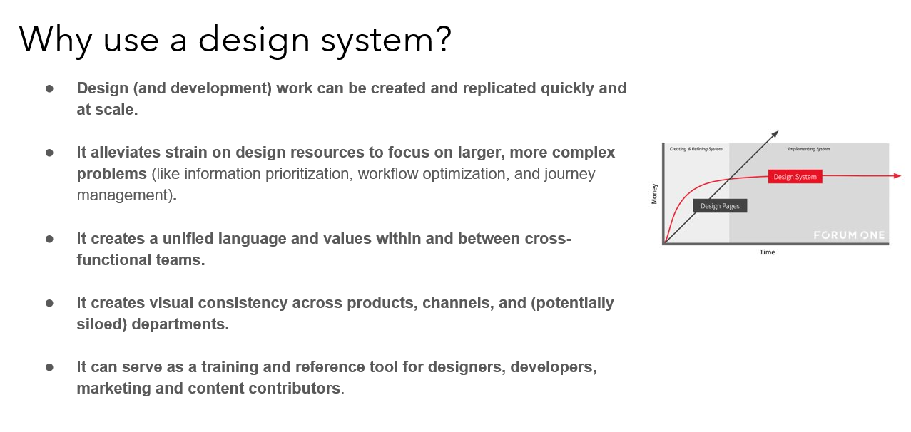 design system stakeholder presentation